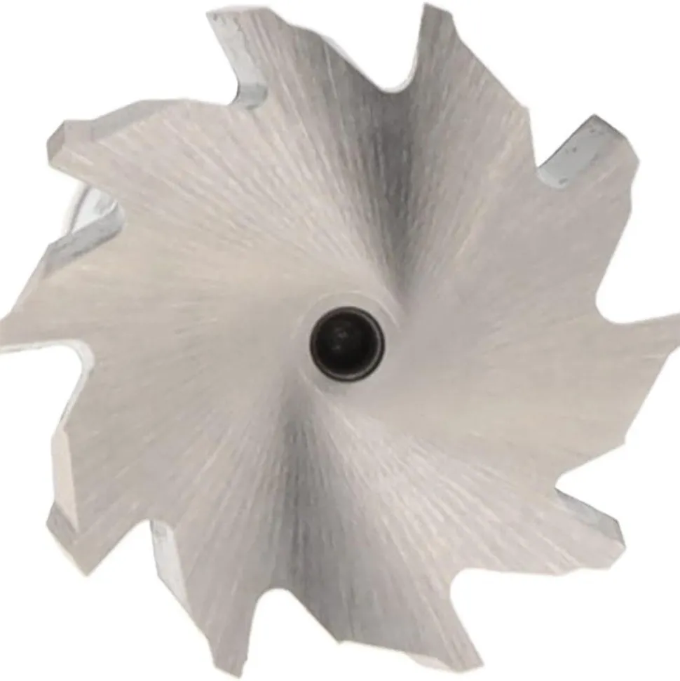 Woodruff Keyseat Cutter: 1" Cut Dia, 1/4" Cut Width, 1/2" Shank Dia, Staggered Tooth
