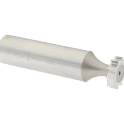 Woodruff Keyseat Cutter: 1/2" Cut Dia, 1/8" Cut Width, 1/2" Shank Dia, Straight Tooth