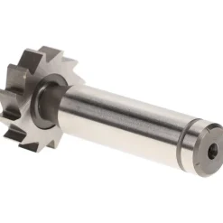 Woodruff Keyseat Cutter: 1" Cut Dia, 1/4" Cut Width, 1/2" Shank Dia, Straight Tooth