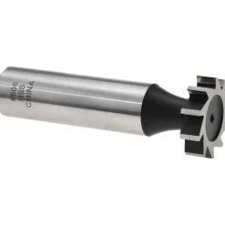 Woodruff Keyseat Cutter: 3/4" Cut Dia, 3/16" Cut Width, 1/2" Shank Dia, Straight Tooth