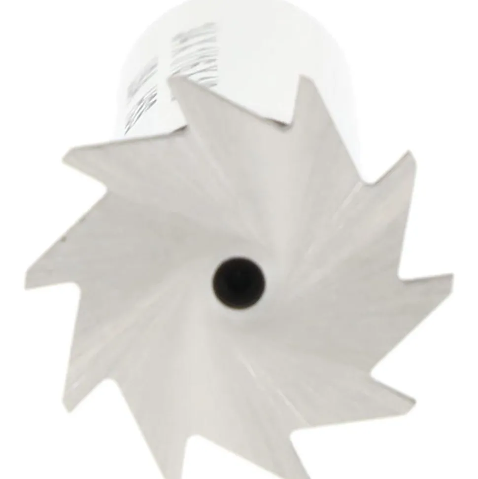 Woodruff Keyseat Cutter: 3/4" Cut Dia, 1/16" Cut Width, 1/2" Shank Dia, Straight Tooth