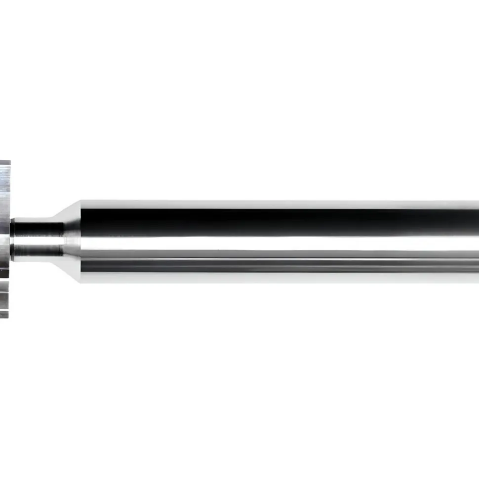 Woodruff Keyseat Cutter: 1-1/2" Cut Dia, 1/16" Cut Width, 1/2" Shank Dia, Straight Tooth