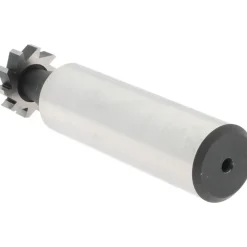 Woodruff Keyseat Cutter: 1/2" Cut Dia, 1/8" Cut Width, 1/2" Shank Dia, Straight Tooth