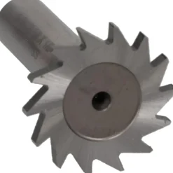 Woodruff Keyseat Cutter: 1-1/4" Cut Dia, 1/8" Cut Width, 1/2" Shank Dia, Straight Tooth