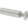 Woodruff Keyseat Cutter: 5/8" Cut Dia, 1/8" Cut Width, 1/2" Shank Dia, Straight Tooth