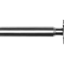 Woodruff Keyseat Cutter: 2" Cut Dia, 3/16" Cut Width, 1/2" Shank Dia, Straight Tooth
