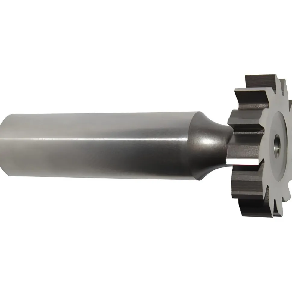 Woodruff Keyseat Cutter: 1-33/64" Cut Dia, 1/4" Cut Width, 1/2" Shank Dia, Straight Tooth