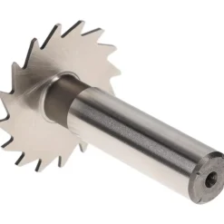 Woodruff Keyseat Cutter: 1-1/2" Cut Dia, 3/64" Cut Width, 1/2" Shank Dia, Straight Tooth