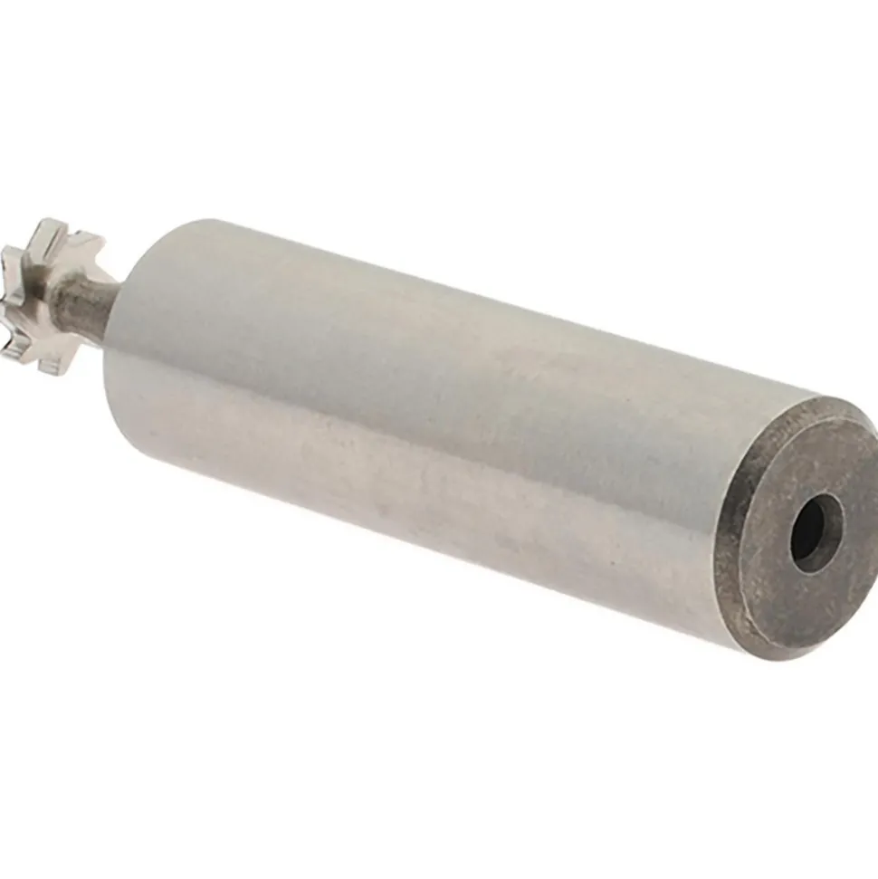Woodruff Keyseat Cutter: 5/16" Cut Dia, 1/16" Cut Width, 1/2" Shank Dia, Straight Tooth