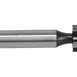 Woodruff Keyseat Cutter: 3/4" Cut Dia, 5/32" Cut Width, 1/2" Shank Dia, Straight Tooth