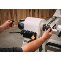Woodworking Lathe: 14.5" Swing, 62.5" Between Centers, 1 hp, 115/230 V