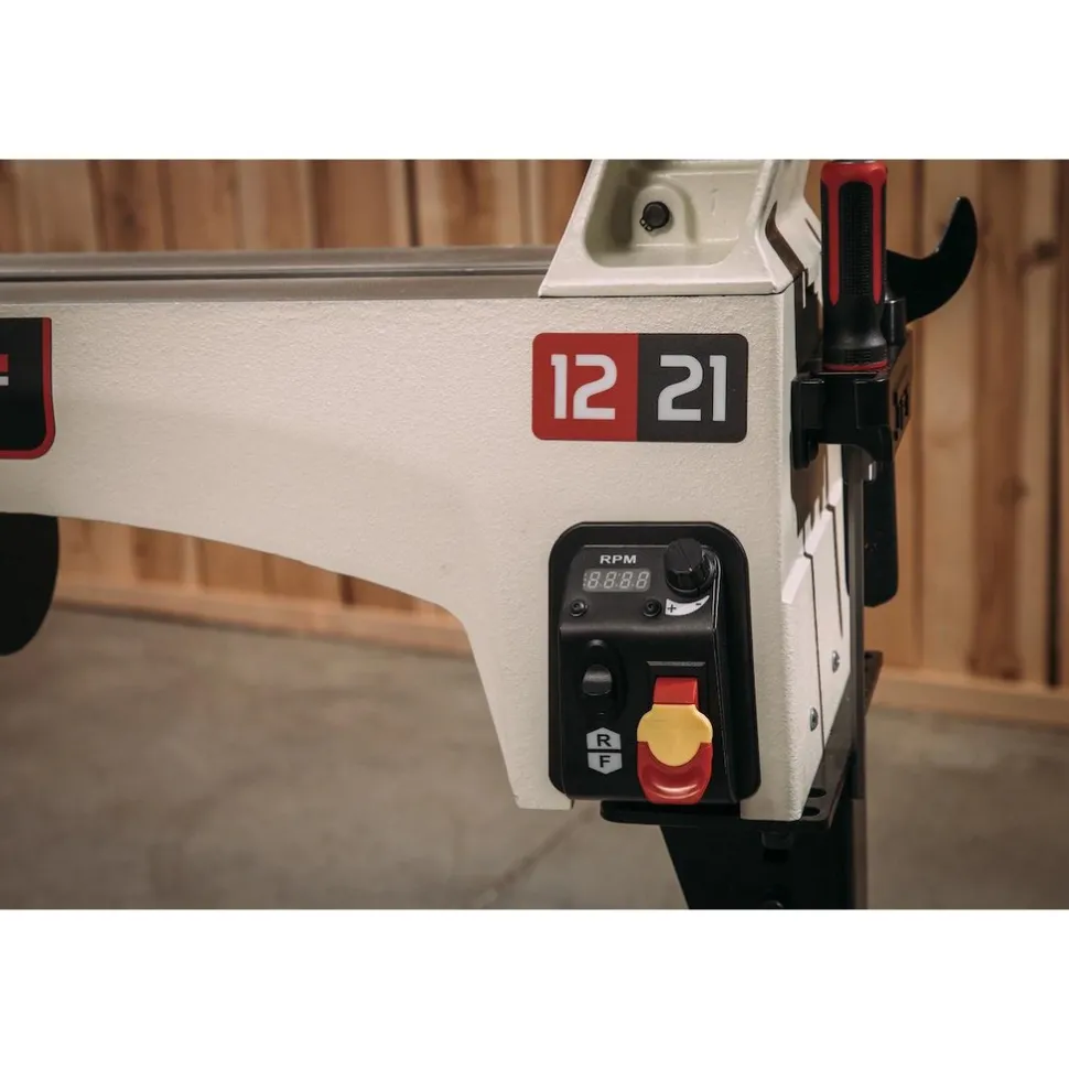 Woodworking Lathe: 12.5" Swing, 20.25" Between Centers, 1 hp, 115 V