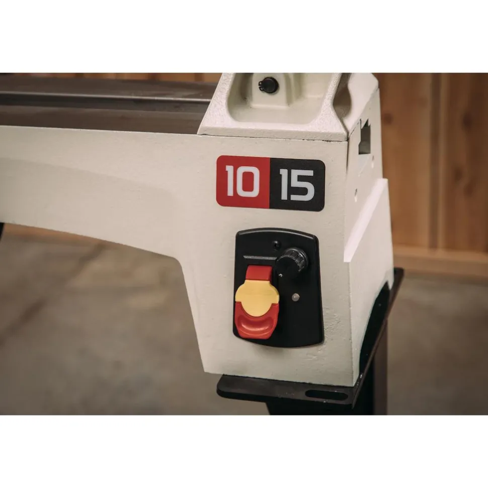 Woodworking Lathe: 10" Swing, 1/2 hp, 115 V