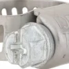 Worm Gear Clamp: Miniature Worm Drive, SAE 4, 5/16 to 5/8" Dia, Stainless Steel Band