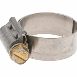 Worm Gear Clamp: Protection Liner Worm Drive, SAE 10, 9/16 to 1-1/16" Dia, Stainless Steel Band