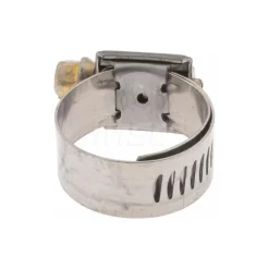 Worm Gear Clamp: Protection Liner Worm Drive, SAE 10, 9/16 to 1-1/16" Dia, Stainless Steel Band