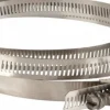 Worm Gear Clamp: Quick Release Worm Drive, SAE 248, 1-3/4 to 16" Dia, Stainless Steel Band