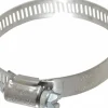 Worm Gear Clamp: Worm Drive, SAE 36, 1-13/16 to 2-3/4" Dia, Stainless Steel Band