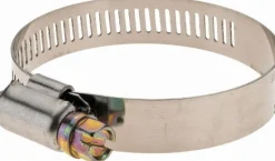 Worm Gear Clamp: Worm Drive, SAE 28, 1-5/16 to 2-1/4" Dia, Stainless Steel Band