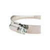 Worm Gear Clamp: Worm Drive, SAE 36, 1-13/16 to 2-3/4" Dia, Stainless Steel Band