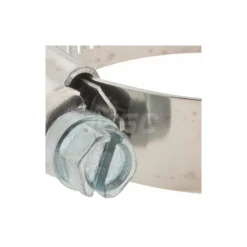 Worm Gear Clamp: Worm Drive, SAE 20, 13/16 to 1-3/4" Dia, Stainless Steel Band