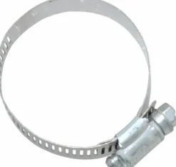 Worm Gear Clamp: Worm Drive, SAE 28, 1-5/16 to 2-1/4" Dia, Carbon Steel Band