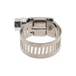 Worm Gear Clamp: Worm Drive, SAE 8, 1/2 to 29/32" Dia, Stainless Steel Band