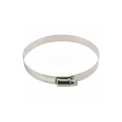 Worm Gear Clamp: Worm Drive, SAE 64, 3-9/16 to 4-1/2
