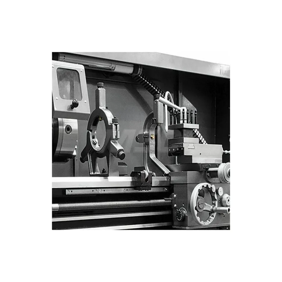 17" x 40" Engine Lathe: Geared Head, 230/460 V