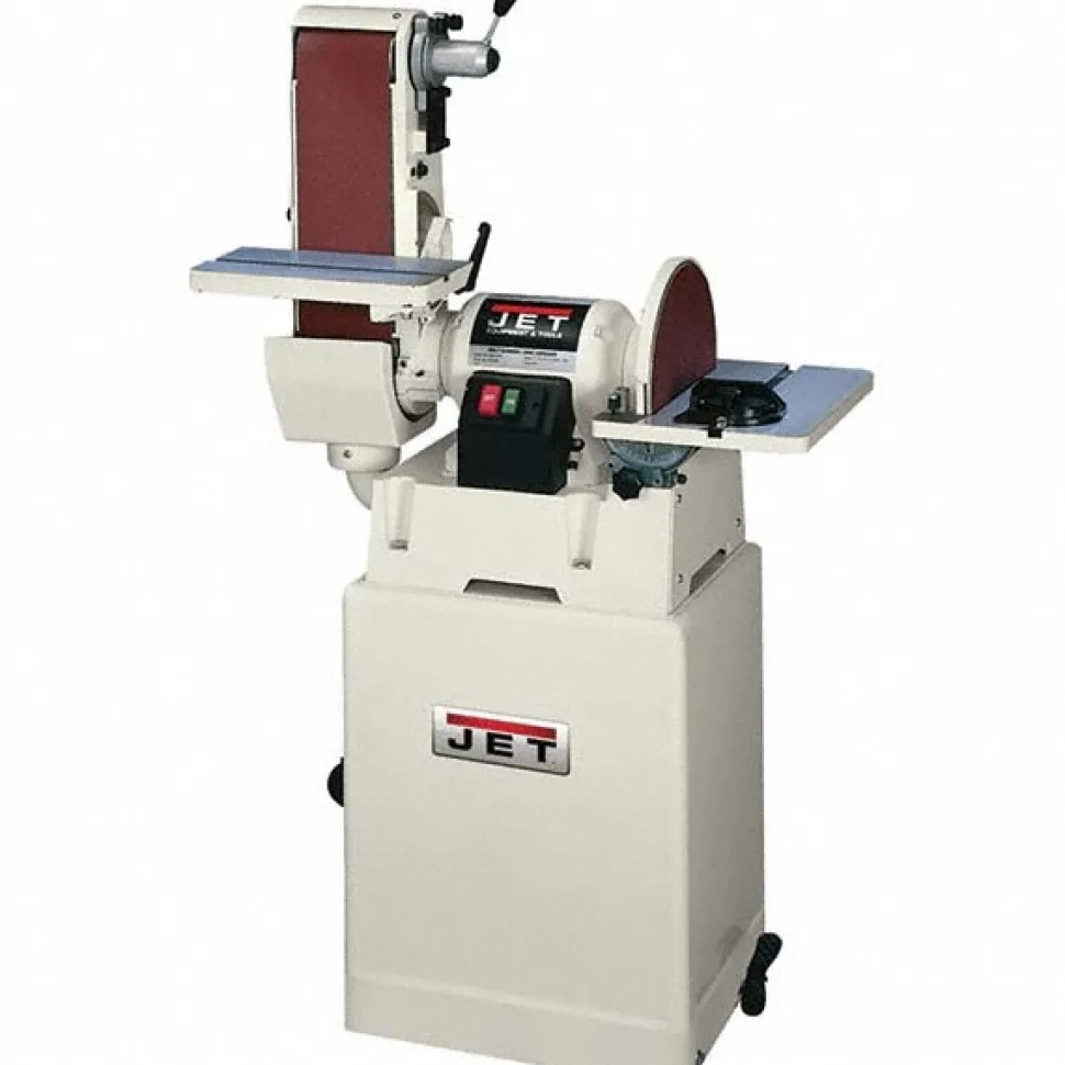 48" x 6" Horizontal & Vertical Combination Sanding Machine: 12" Disc Dia