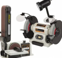36" x 4" Horizontal & Vertical Combination Sanding Machine: 6" Disc Dia