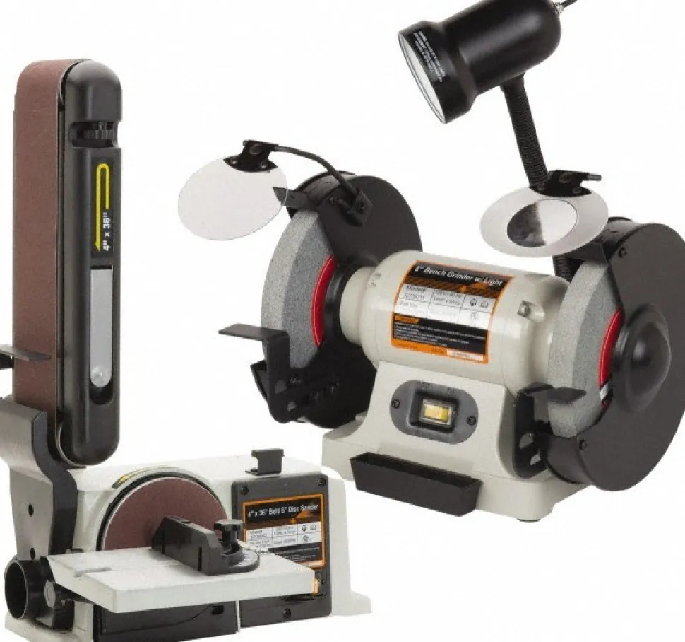 36" x 4" Horizontal & Vertical Combination Sanding Machine: 6" Disc Dia