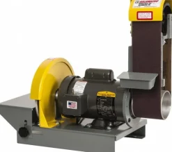 36" x 4" Horizontal & Vertical Combination Sanding Machine: 10" Disc Dia