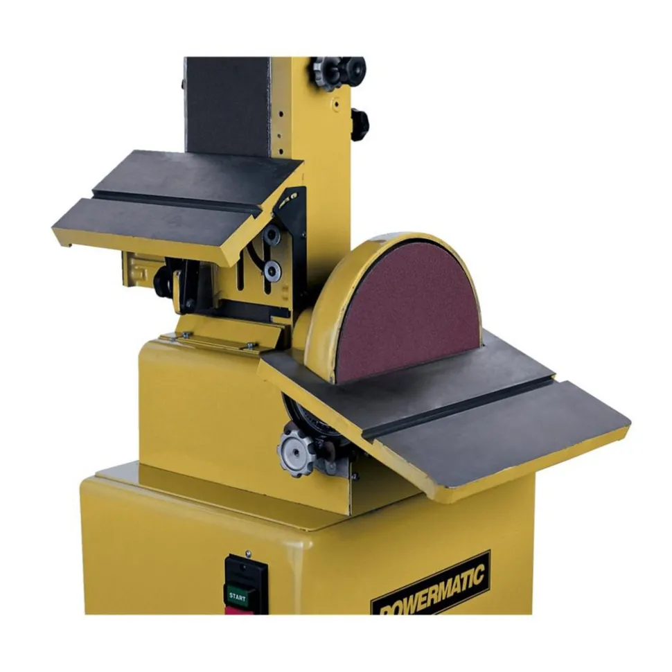 48" x 6" Horizontal & Vertical Combination Sanding Machine: 12" Disc Dia