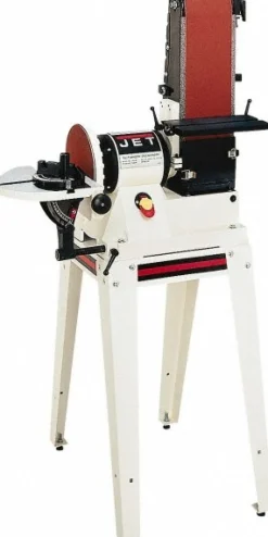 48" x 6" Horizontal & Vertical Combination Sanding Machine: 9" Disc Dia