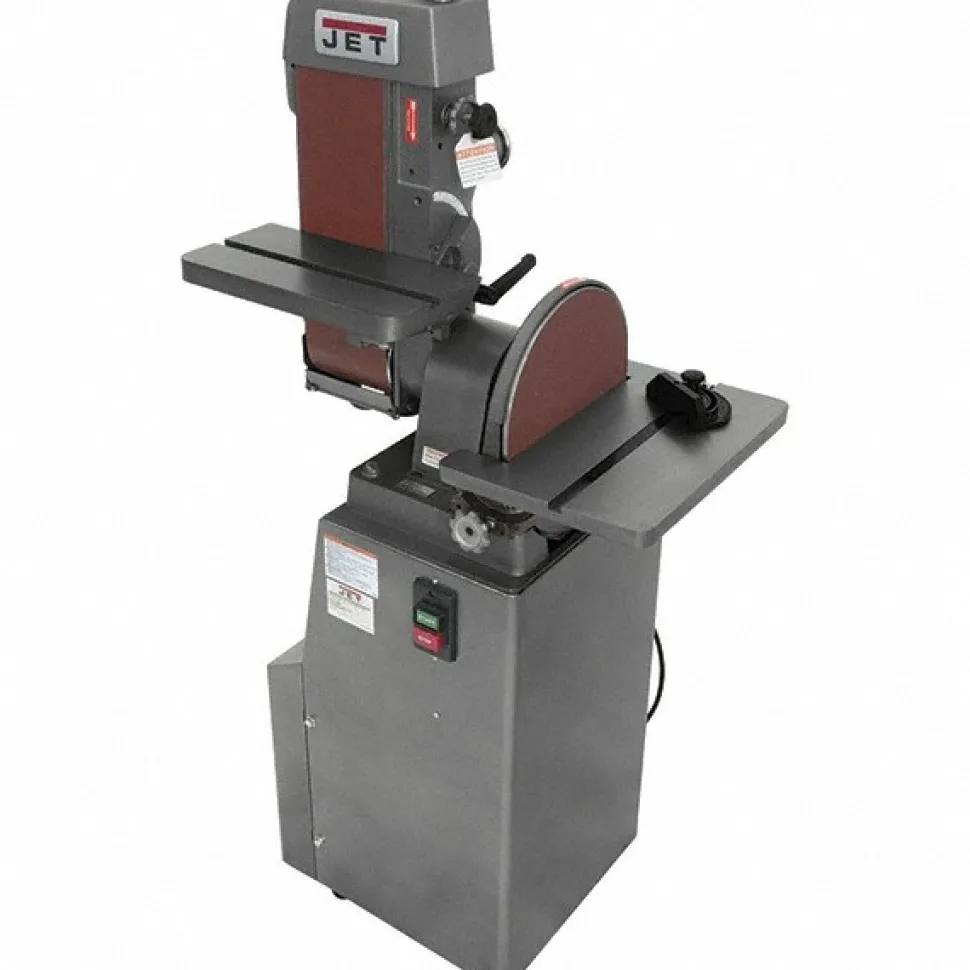 48" x 6" Horizontal & Vertical Combination Sanding Machine: 12" Disc Dia