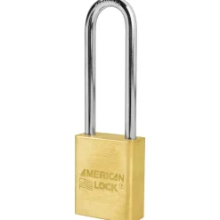 1-1/2X3" KD BRASS BUMPSTOP PADLOCK