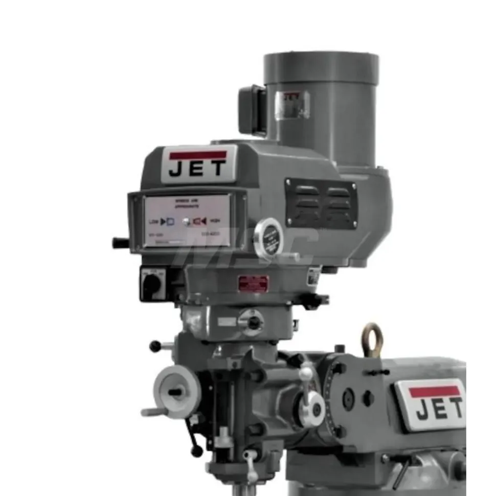 9 x 49" Knee Milling Machine: 3.00 hp, Variable Speed Pulley, Three Phase