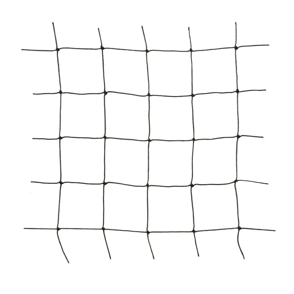 10' x 50' Knotted Knylon Medium Duty Rack Netting, 4" Mesh Openings