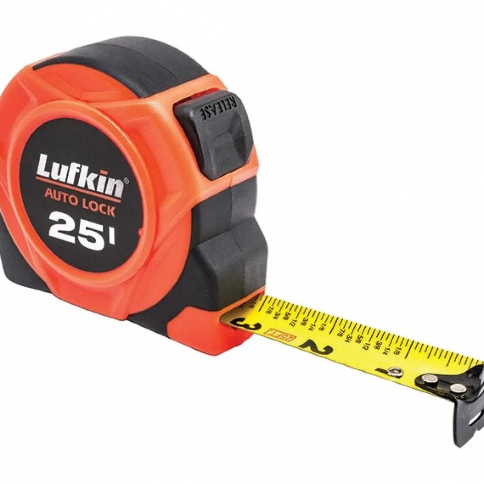 1" x 25' Magnetic Auto-Lock Yellow Clad Tape Measure