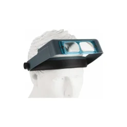 2.5x Magnification, Optical Glass, Rectangular Magnifier
