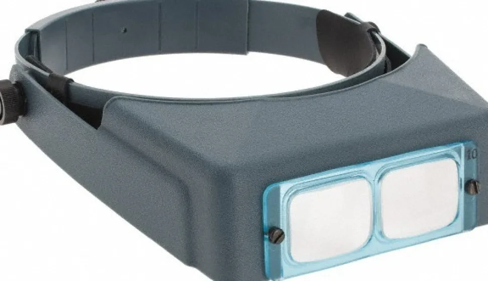 3.5x Magnification, Optical Glass, Rectangular Magnifier