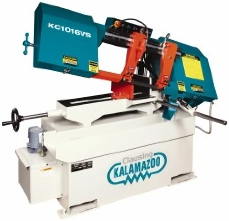 9 x 14-1/2" Manual Horizontal Bandsaw: Step Pulley & Variable-Speed Pulley