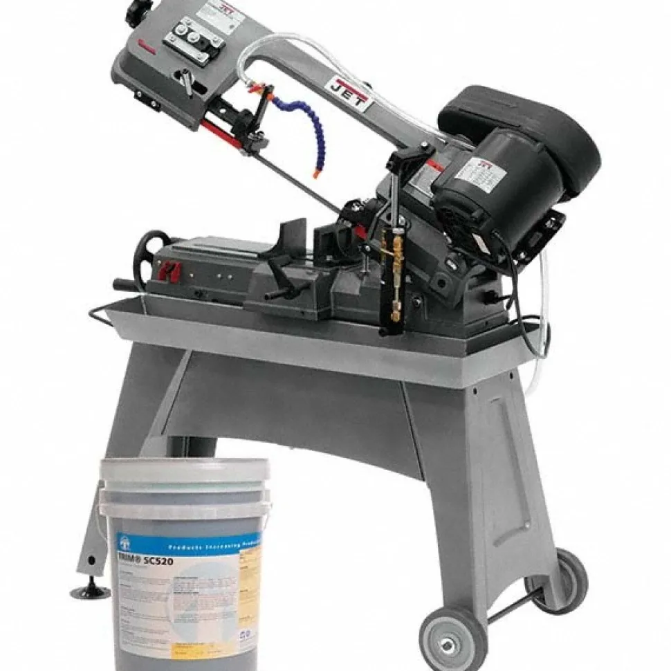 5 x 8" Manual Horizontal Bandsaw: Step Pulley