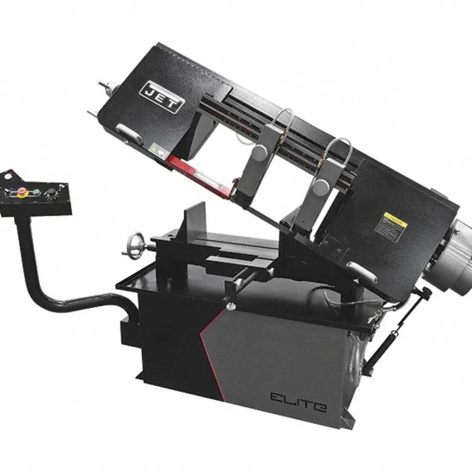 10 x 18" Manual Horizontal Bandsaw: Variable-Speed Pulley