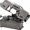 10 x 18" Manual & Semi-Automatic Horizontal Bandsaw: Step Pulley & Variable-Speed Pulley
