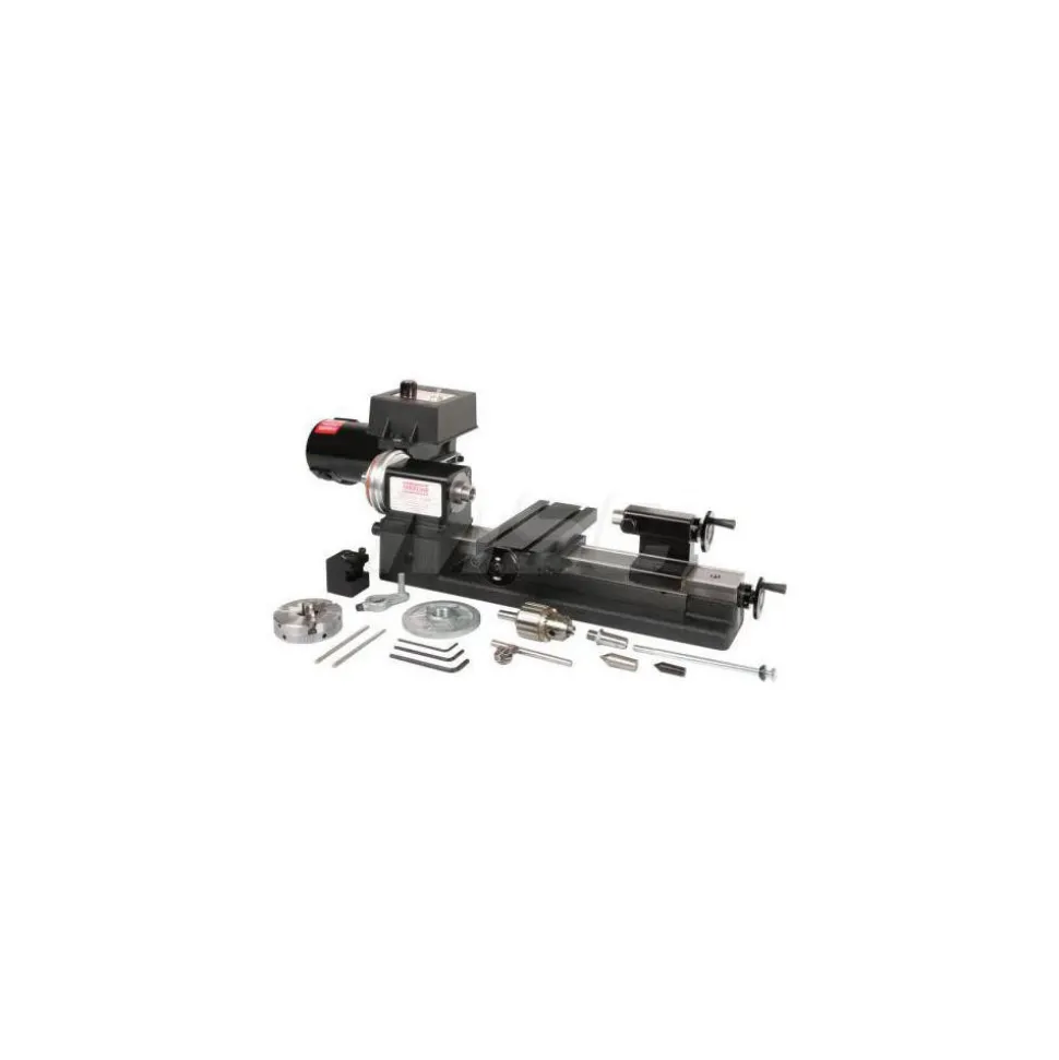 3-1/2" x 8" Miniature Lathe: Frequency, 100/240 V