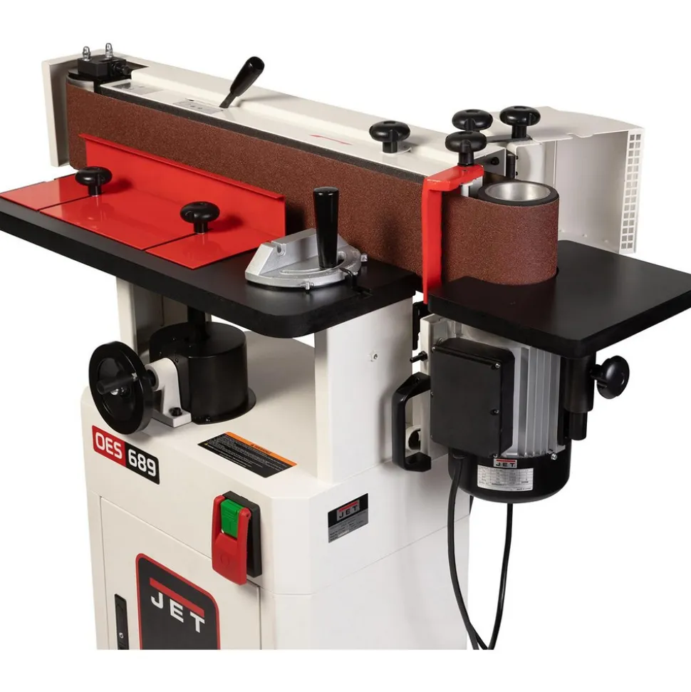 6" X 89" Oscillating Belt Edge Sander: Horizontal
