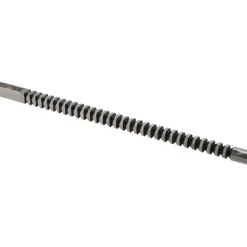 1/2" x 12" Overall Length, 17/32" Pilot Hole Dia, Square Broach