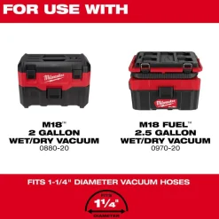 1-1/4” x 2’ to 6’ Expandable Hose